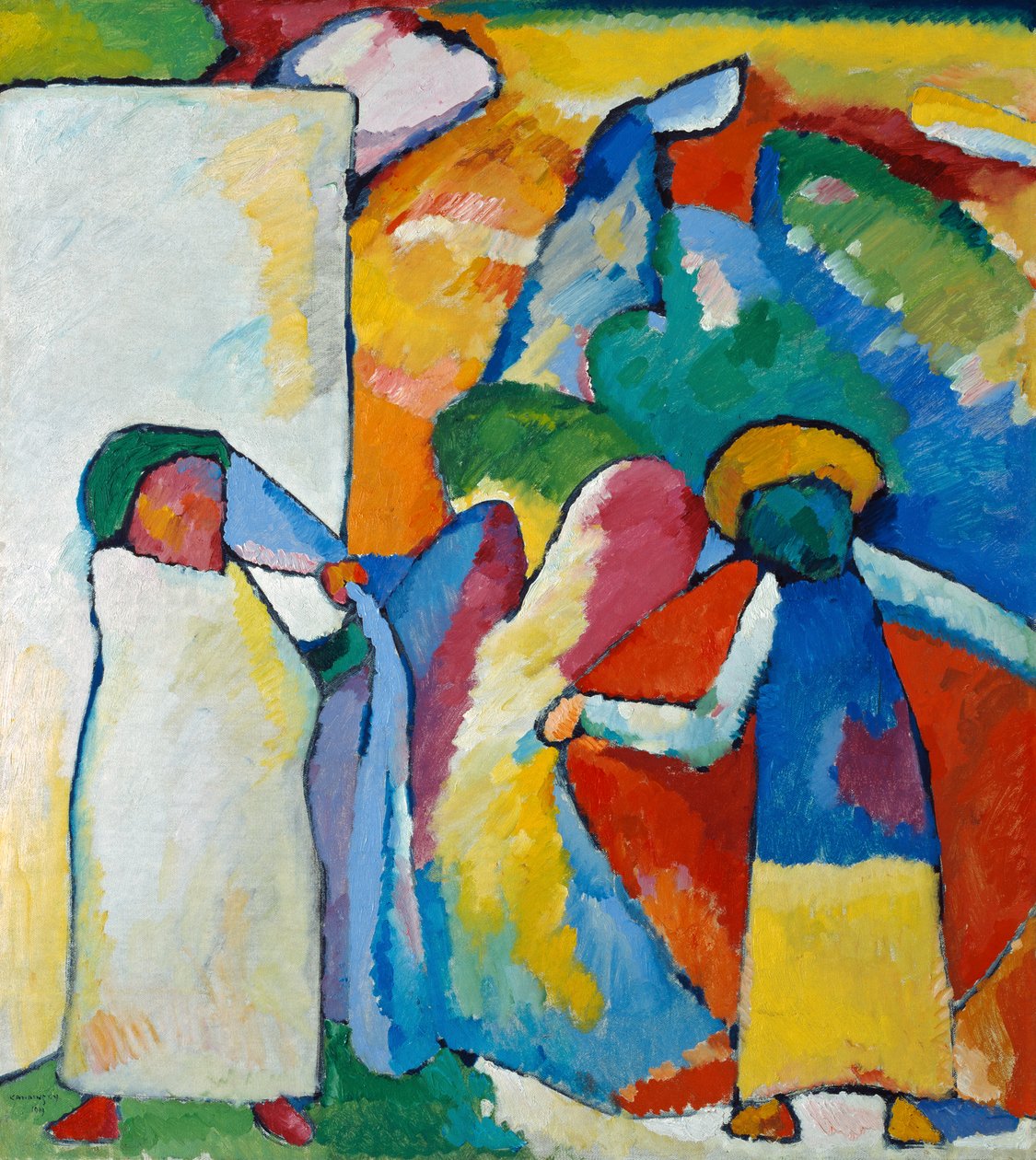 Improvizace 6 („Africké“) od Wassily Kandinsky