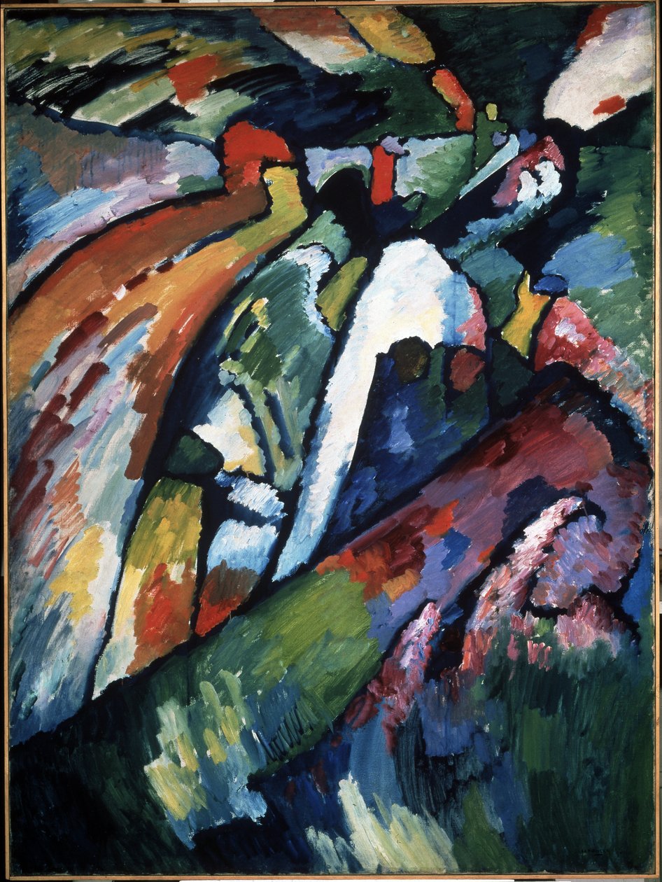 "" Improvizace ೭ "" Painter Day Vassily Kandinsky (au Wassily Kandinsky od Wassily Kandinsky