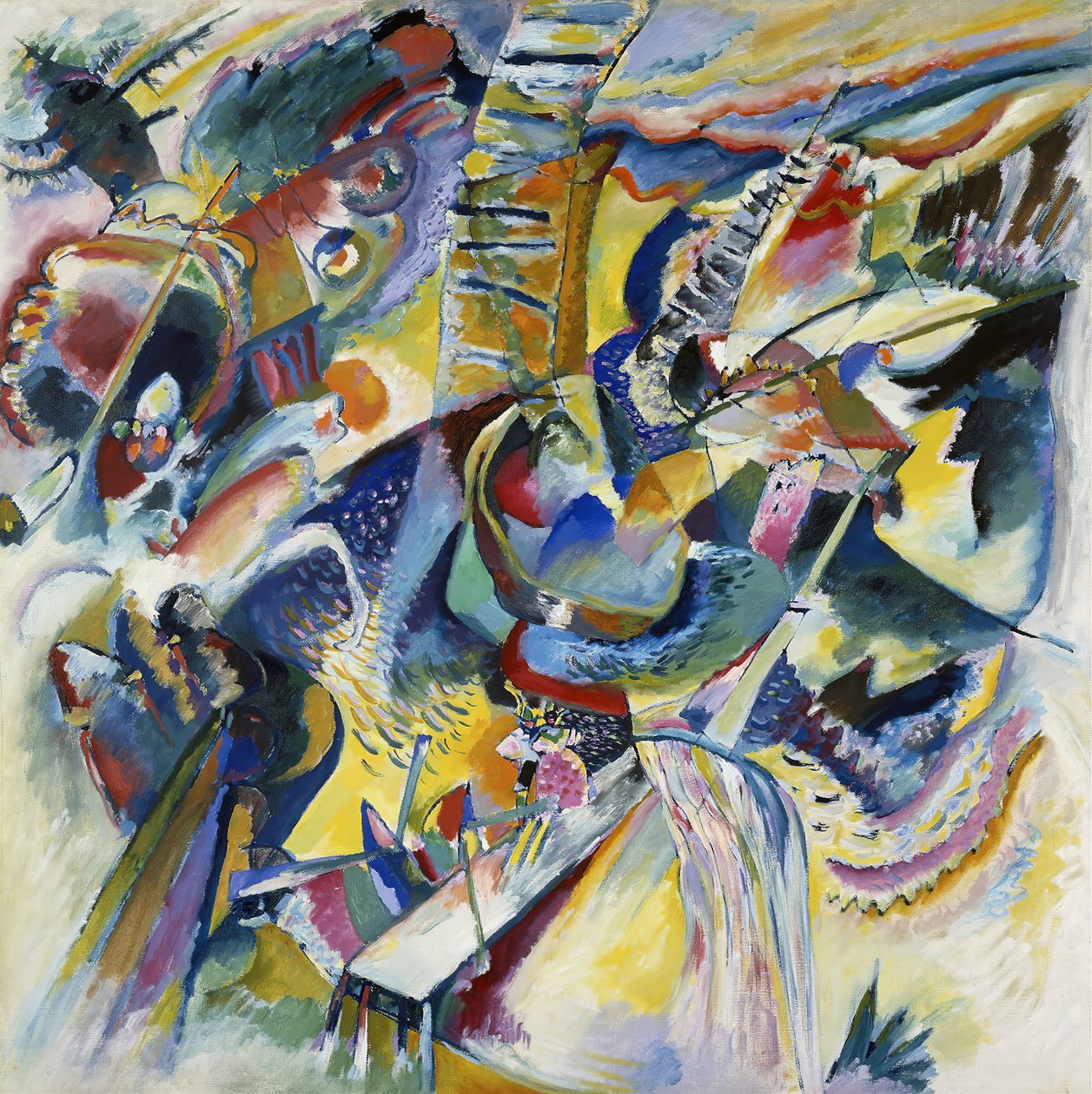 Improvizace Klamm, 1914. od Wassily Kandinsky
