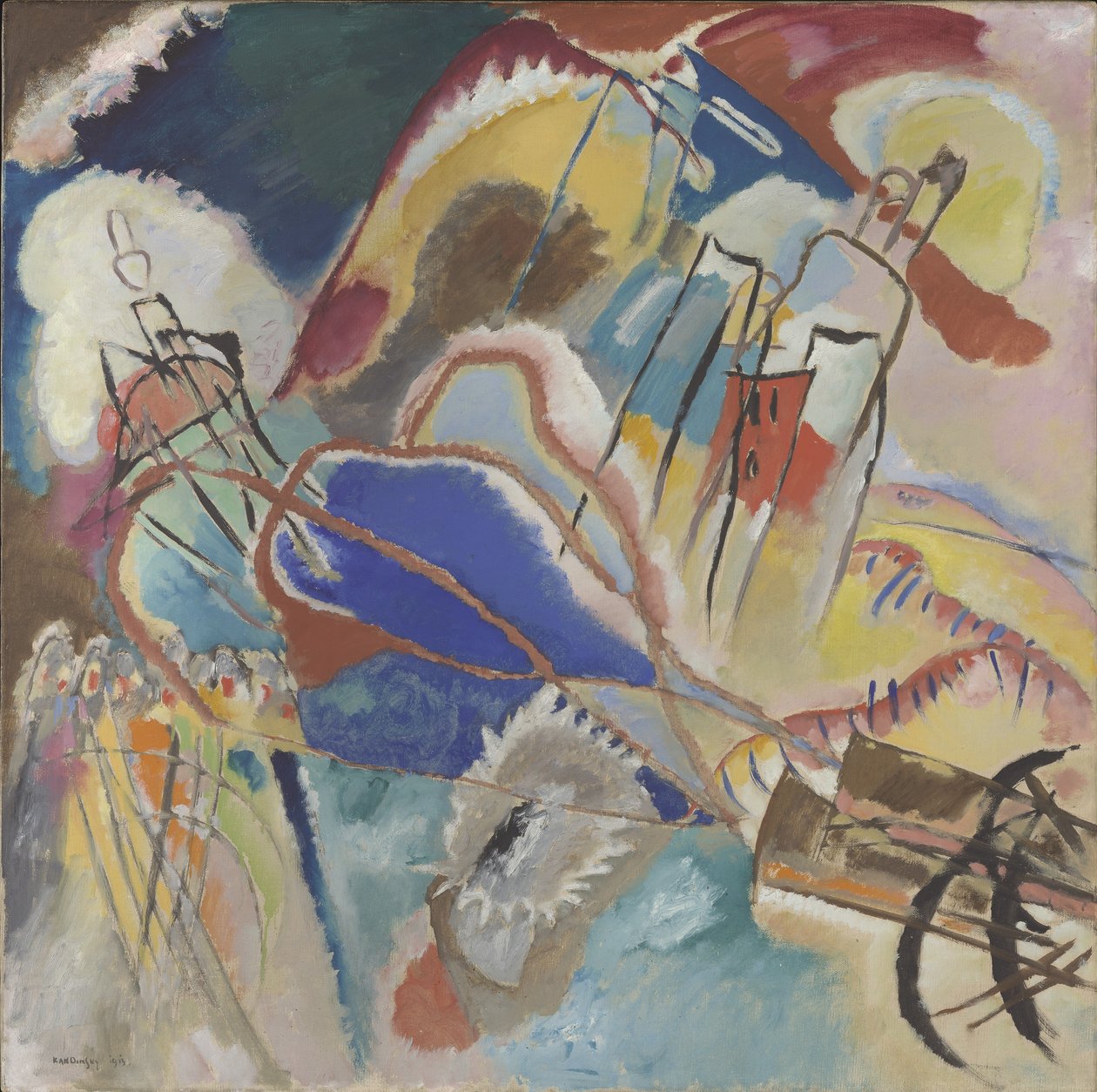 Improvizace č. 30 od Wassily Kandinsky