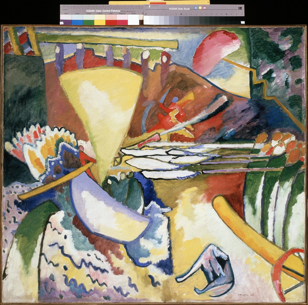 "Improvizace" od Painter Day Wassily Kandinsky (Au Wassily Kandinsky au Kandinsky od Wassily Kandinsky