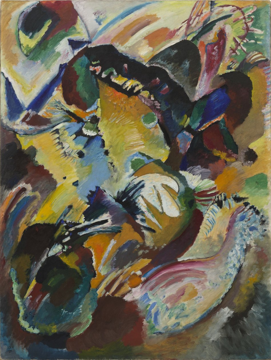 Kandinskij - Panel pro Edwina R. Campbella č. 2, 1914 od Wassily Kandinsky