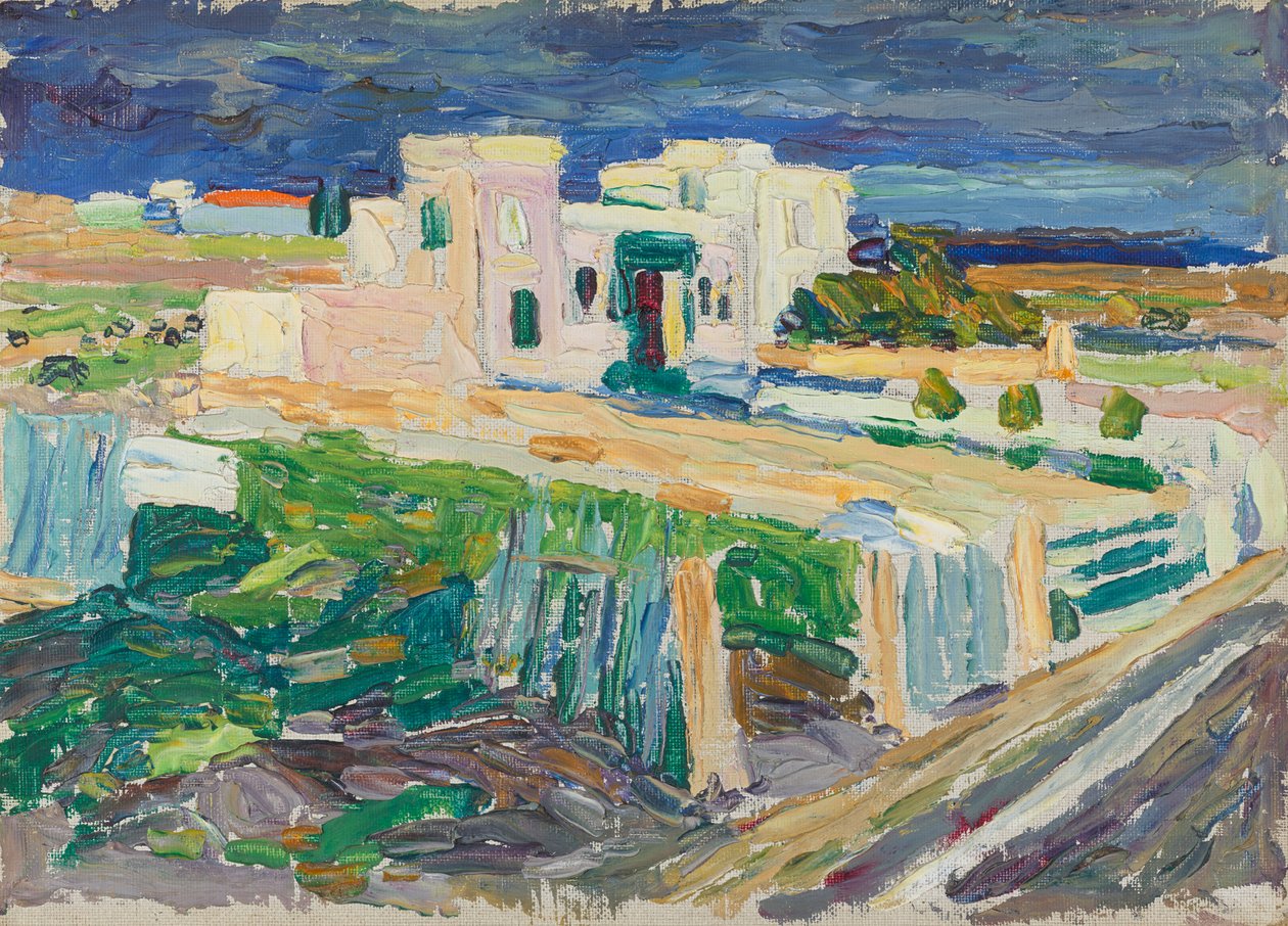 Kartágo od Wassily Kandinsky