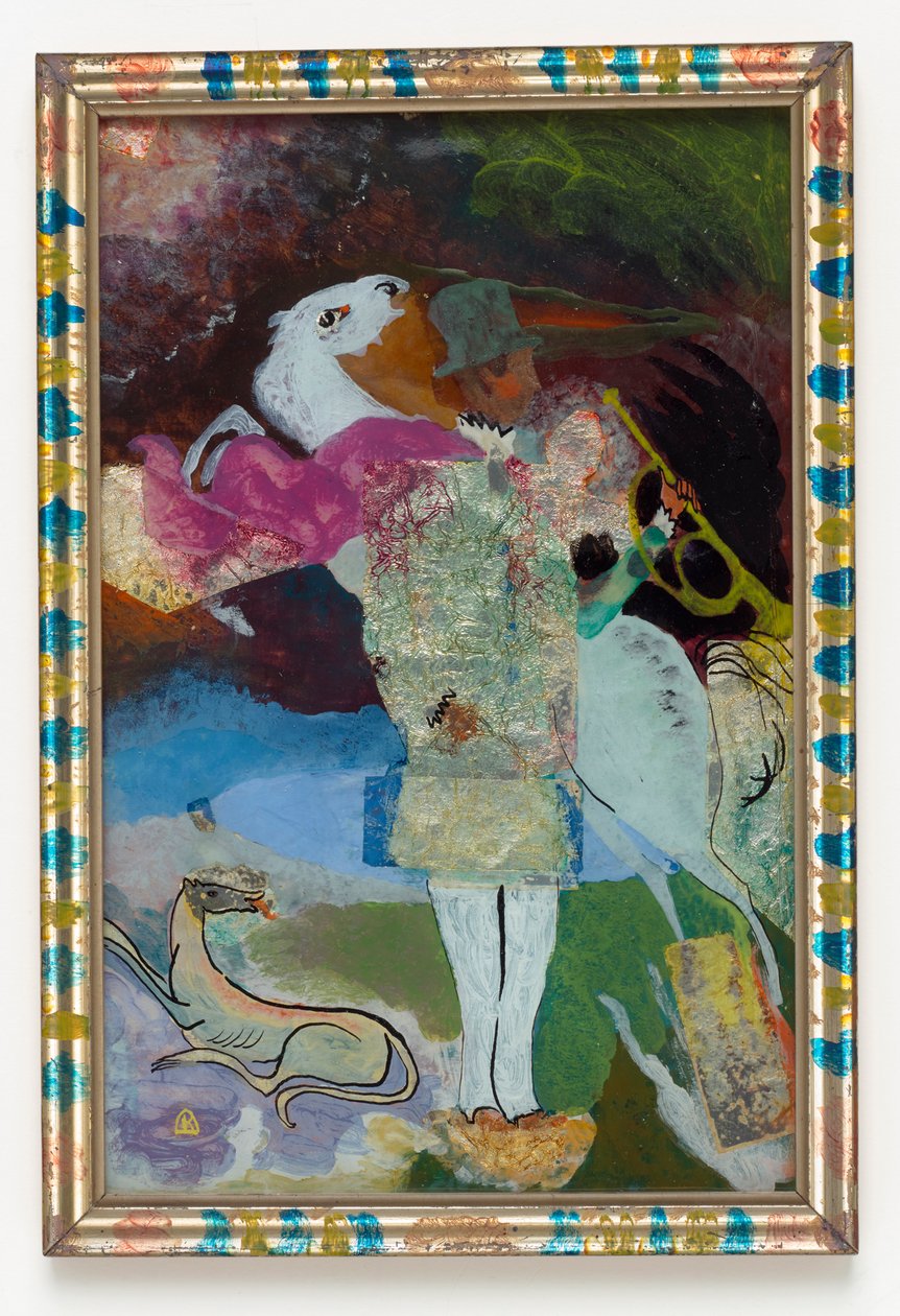 Kavalír s trubkou od Wassily Kandinsky