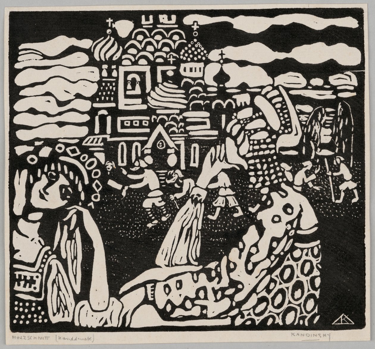 Kostel od Wassily Kandinsky