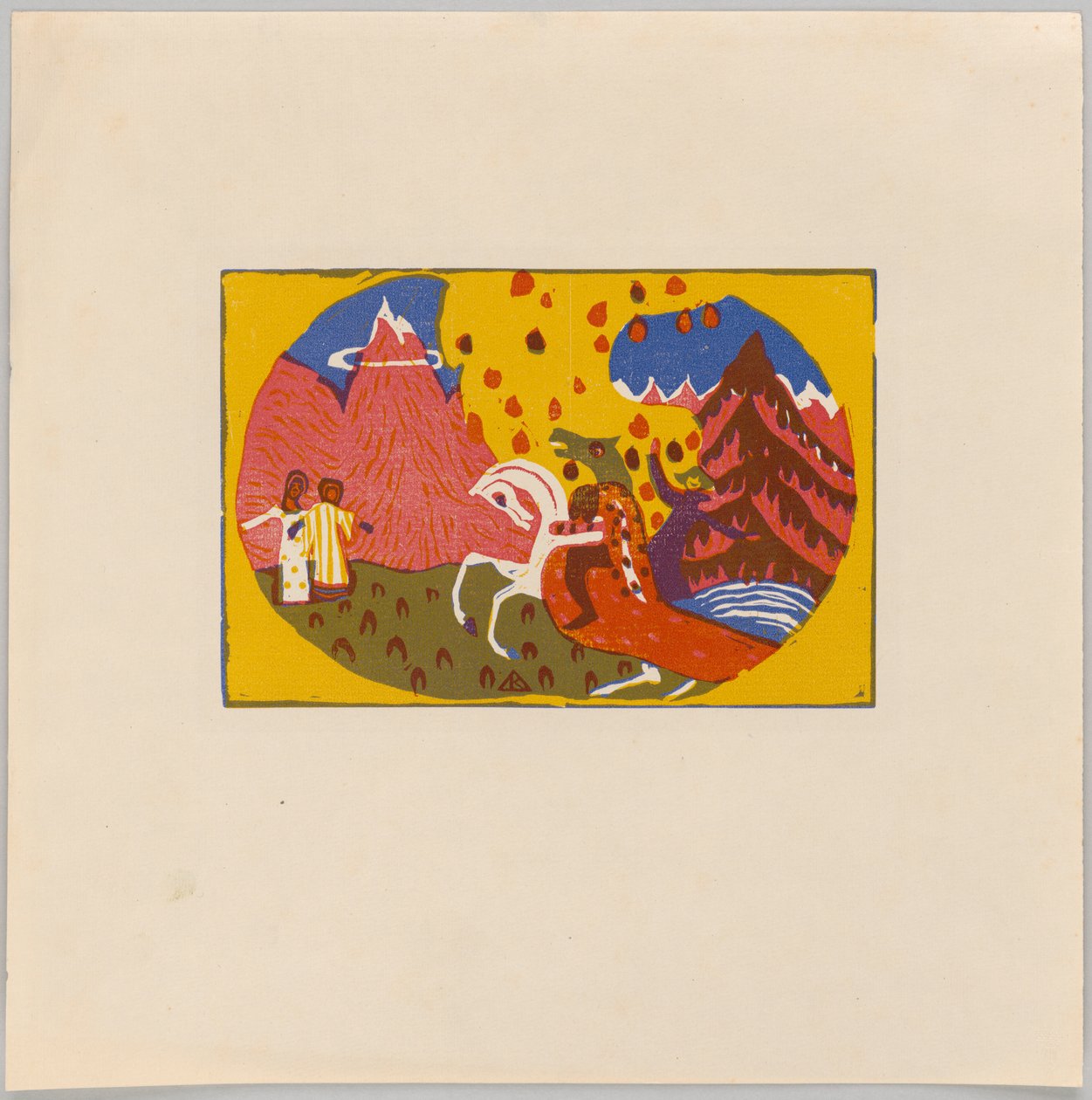Klänge S. 63 (vgl. GMS 563) od Wassily Kandinsky