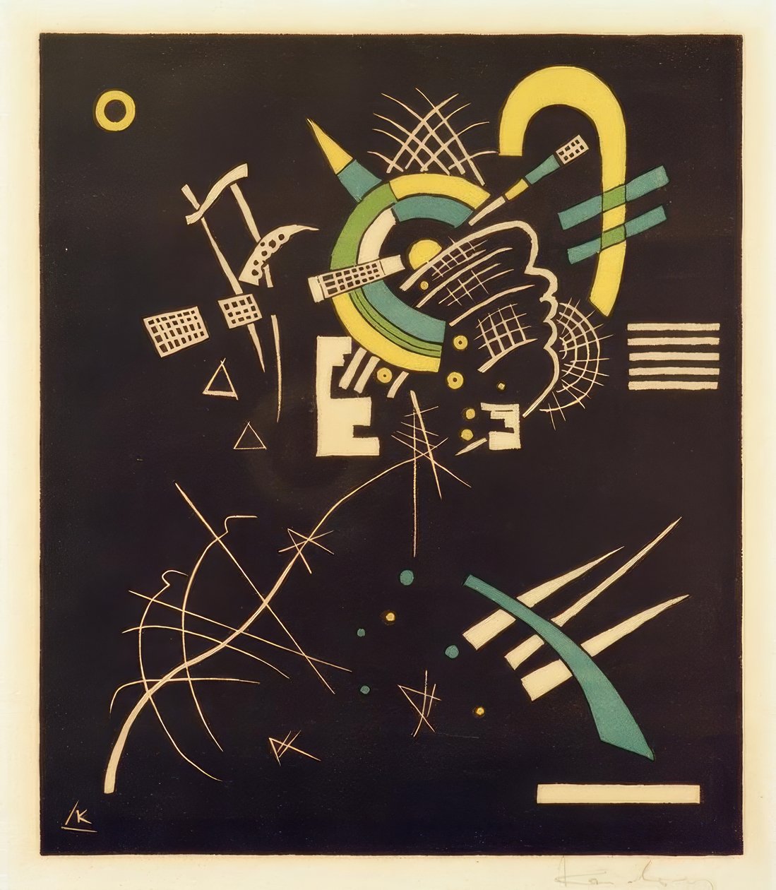 Malé světy, list 7 od Wassily Kandinsky
