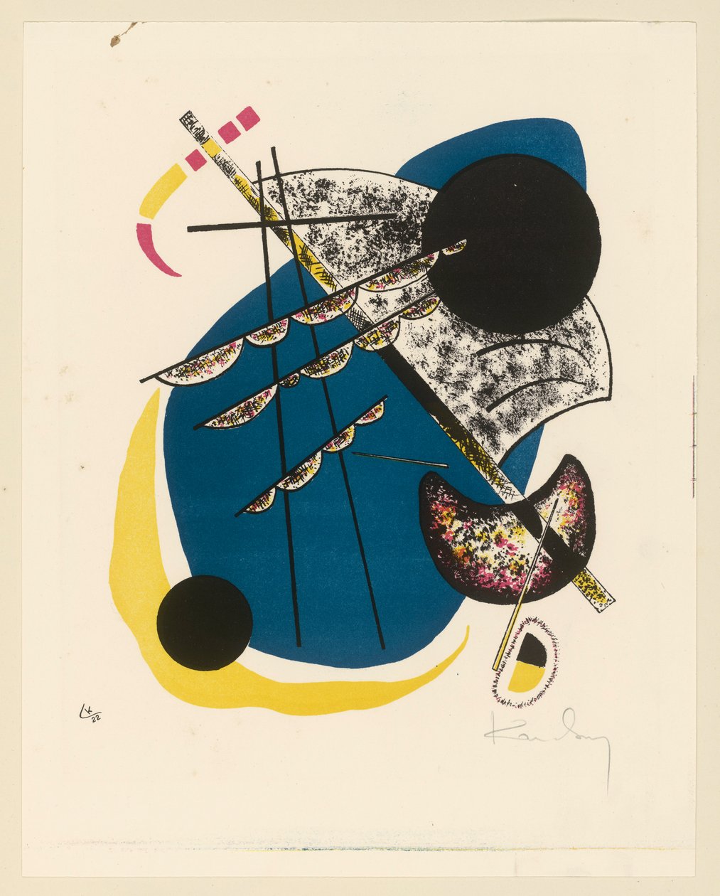 Kleine Welten II od Wassily Kandinsky
