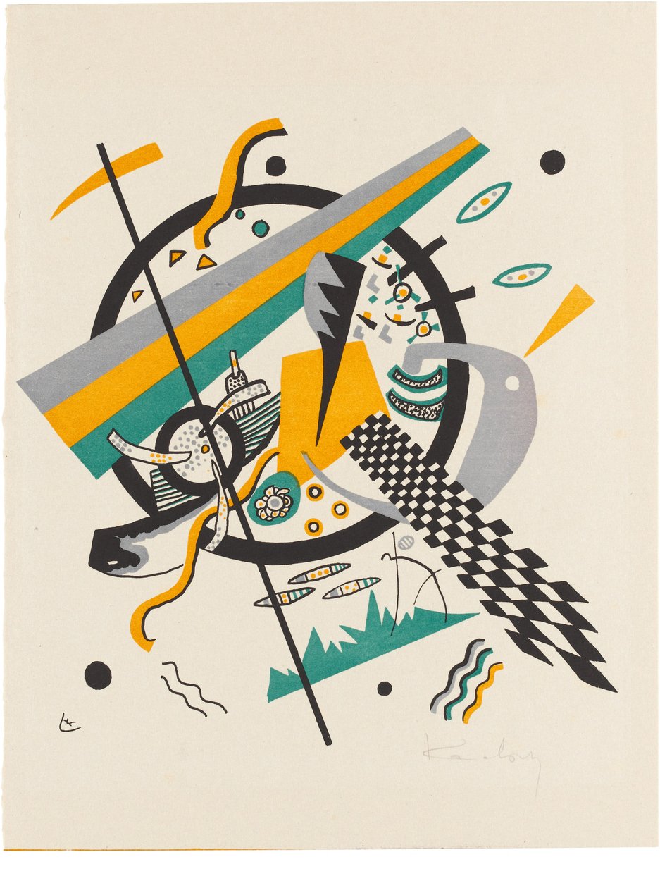 Malé světy IV od Wassily Kandinsky