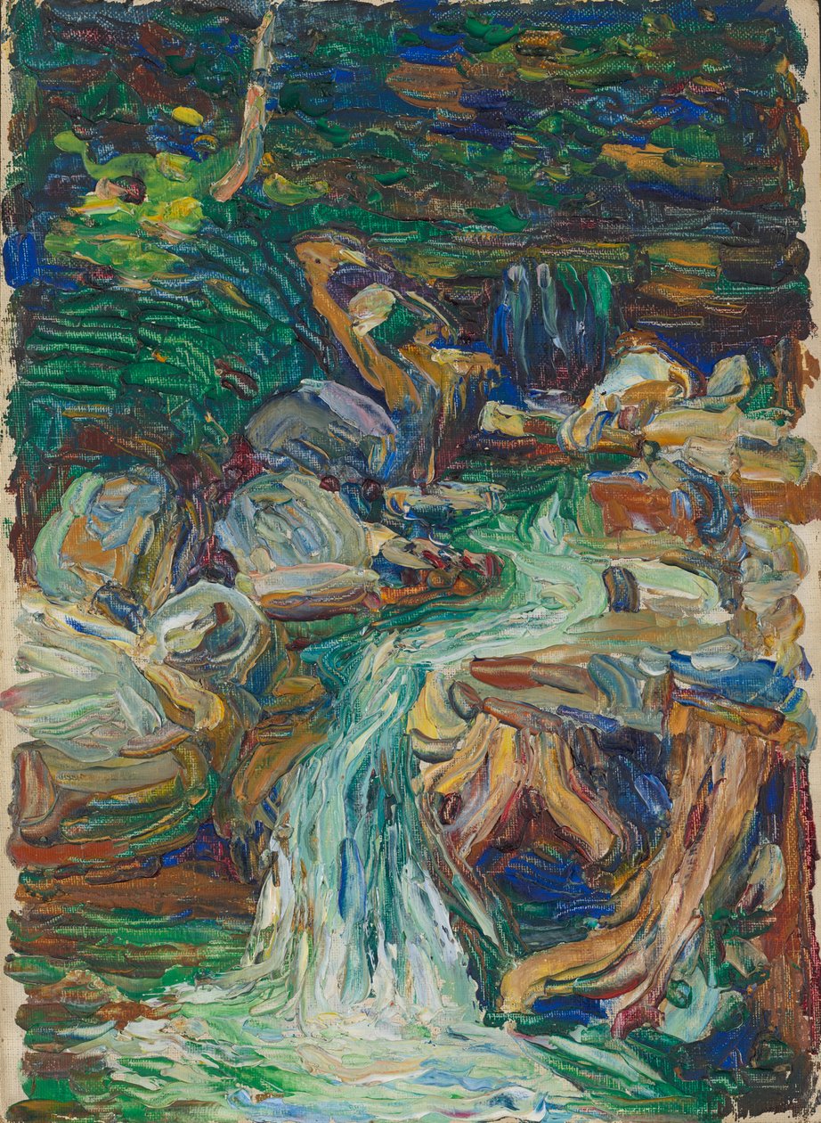 Kochel – Vodopád II od Wassily Kandinsky