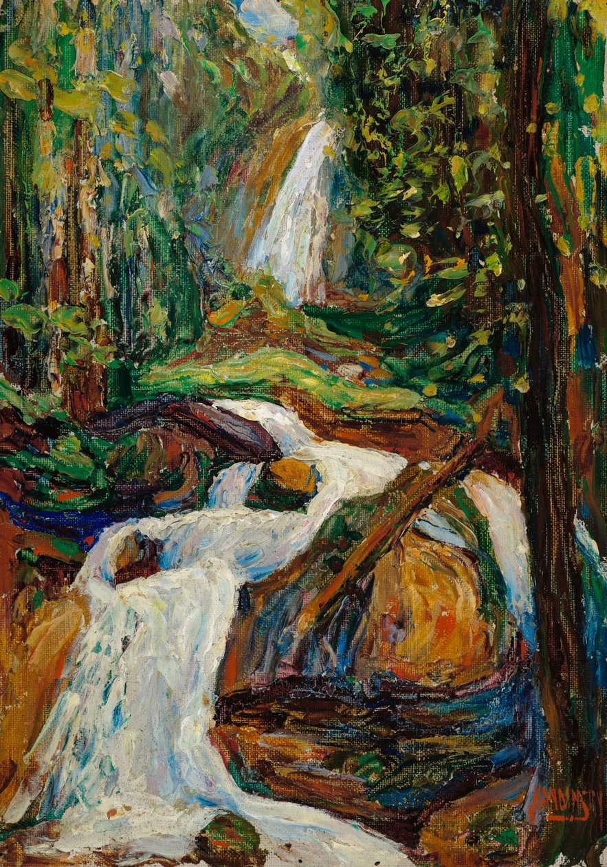 Kochel - Vodopád I od Wassily Kandinsky