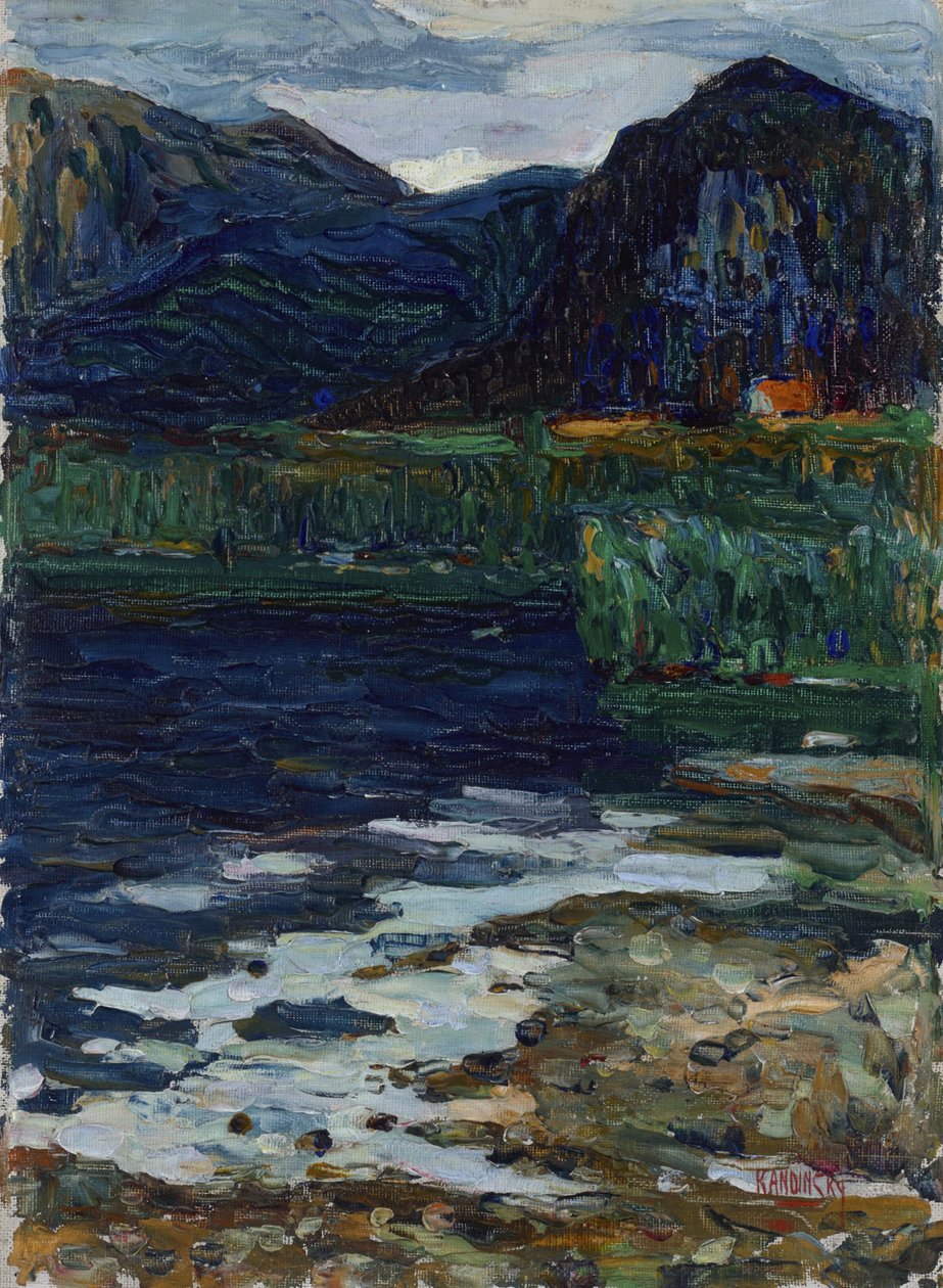 Kochel – Schlehdorf od Wassily Kandinsky