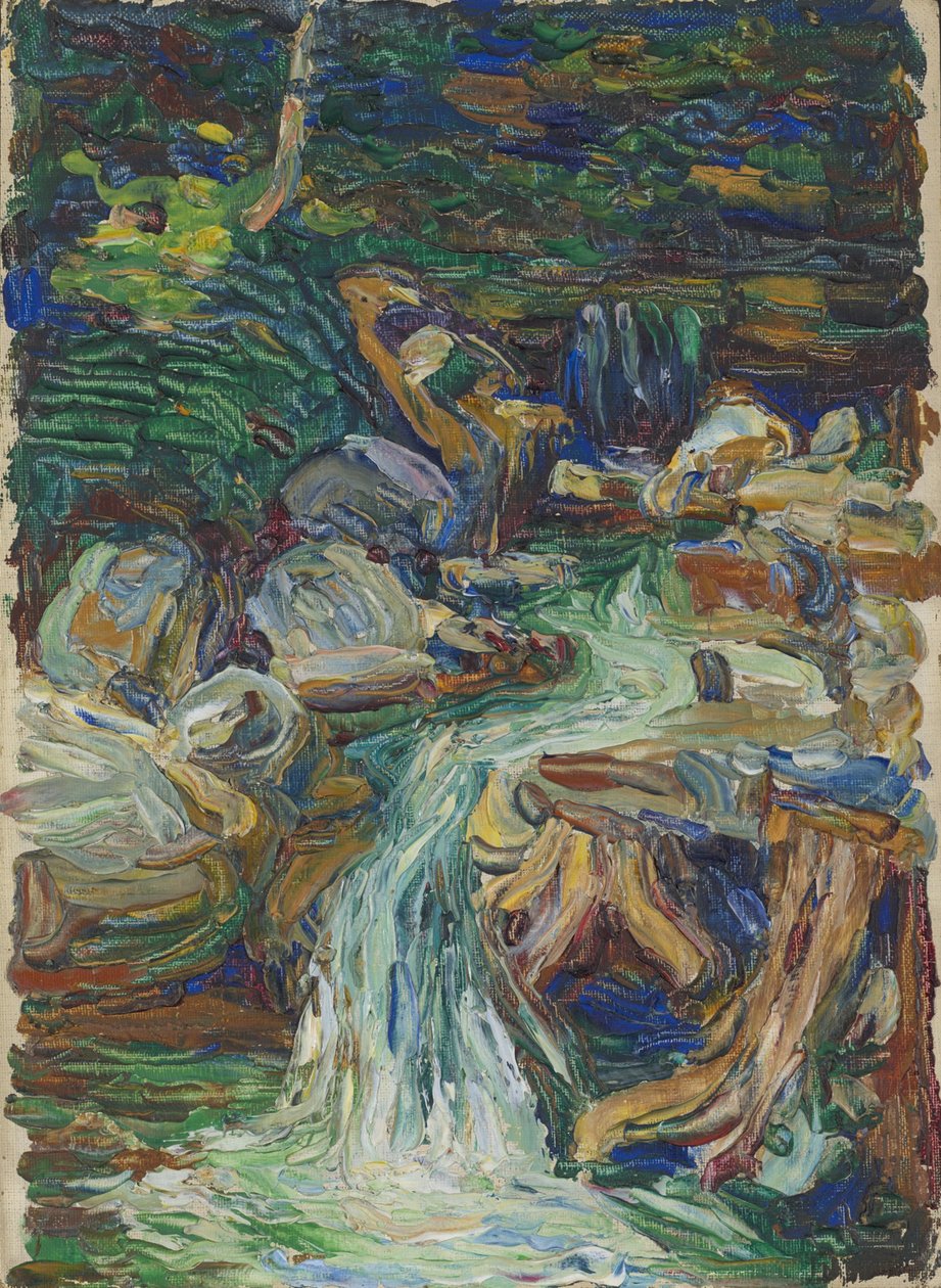 Kochel - Vodopád II od Wassily Kandinsky