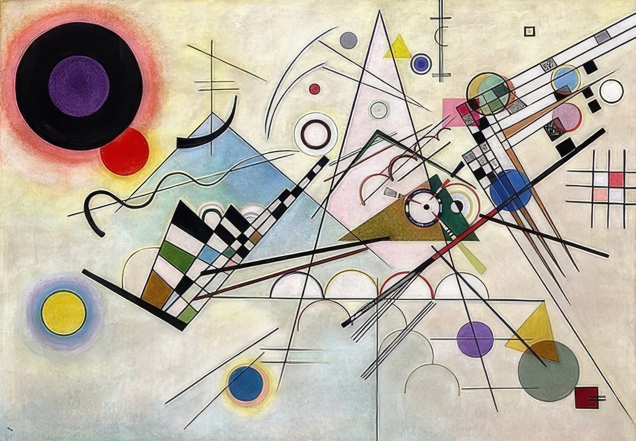 Složení 8. 1923 od Wassily Kandinsky