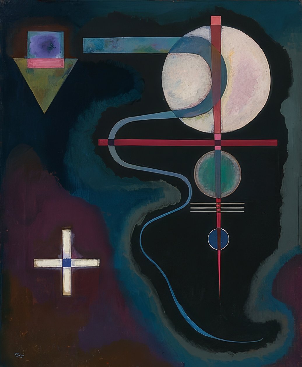Chladná energie. 1926 od Wassily Kandinsky
