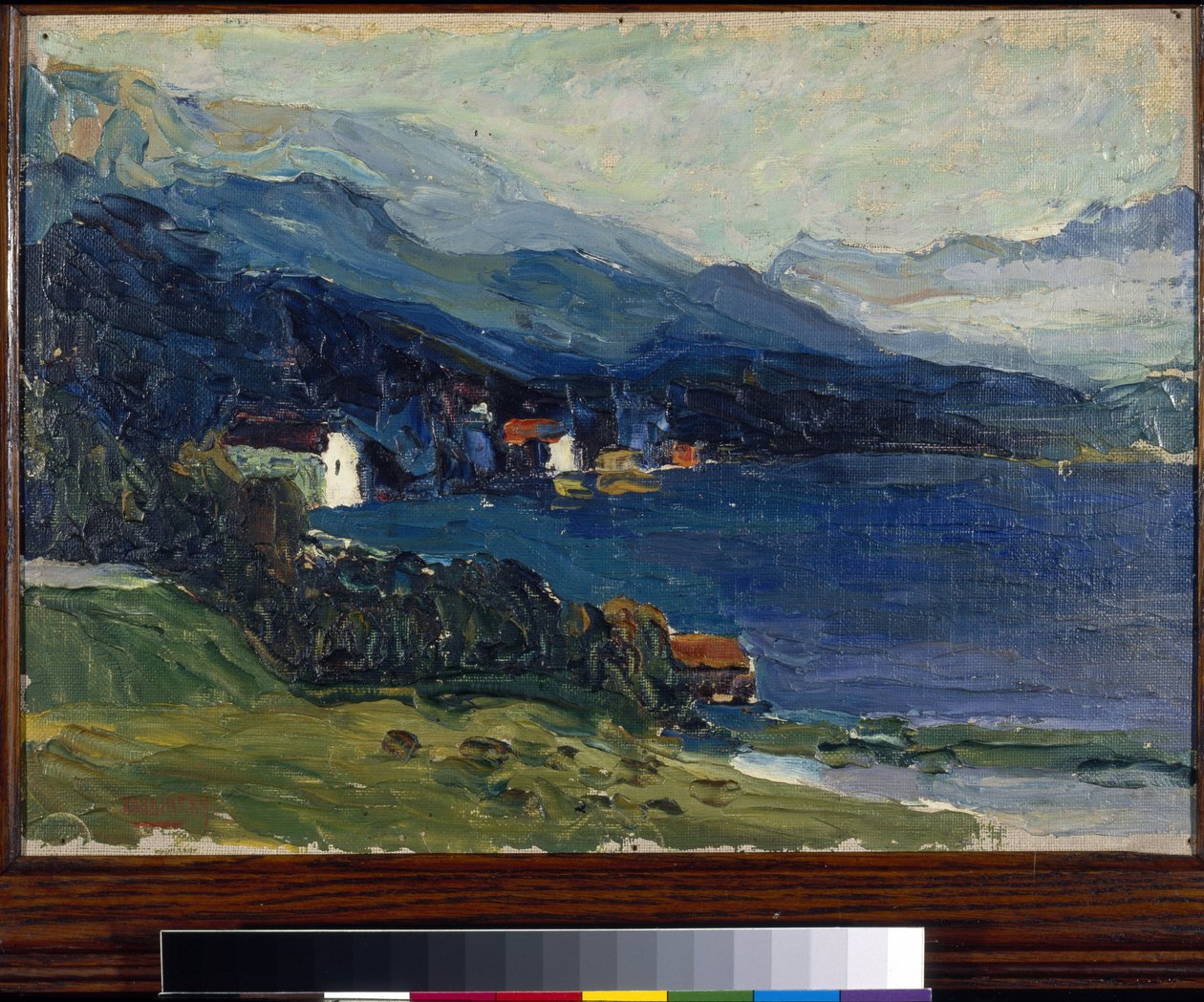 "" Lac Coachella "" Painter Day Vassily Kandinsky od Wassily Kandinsky