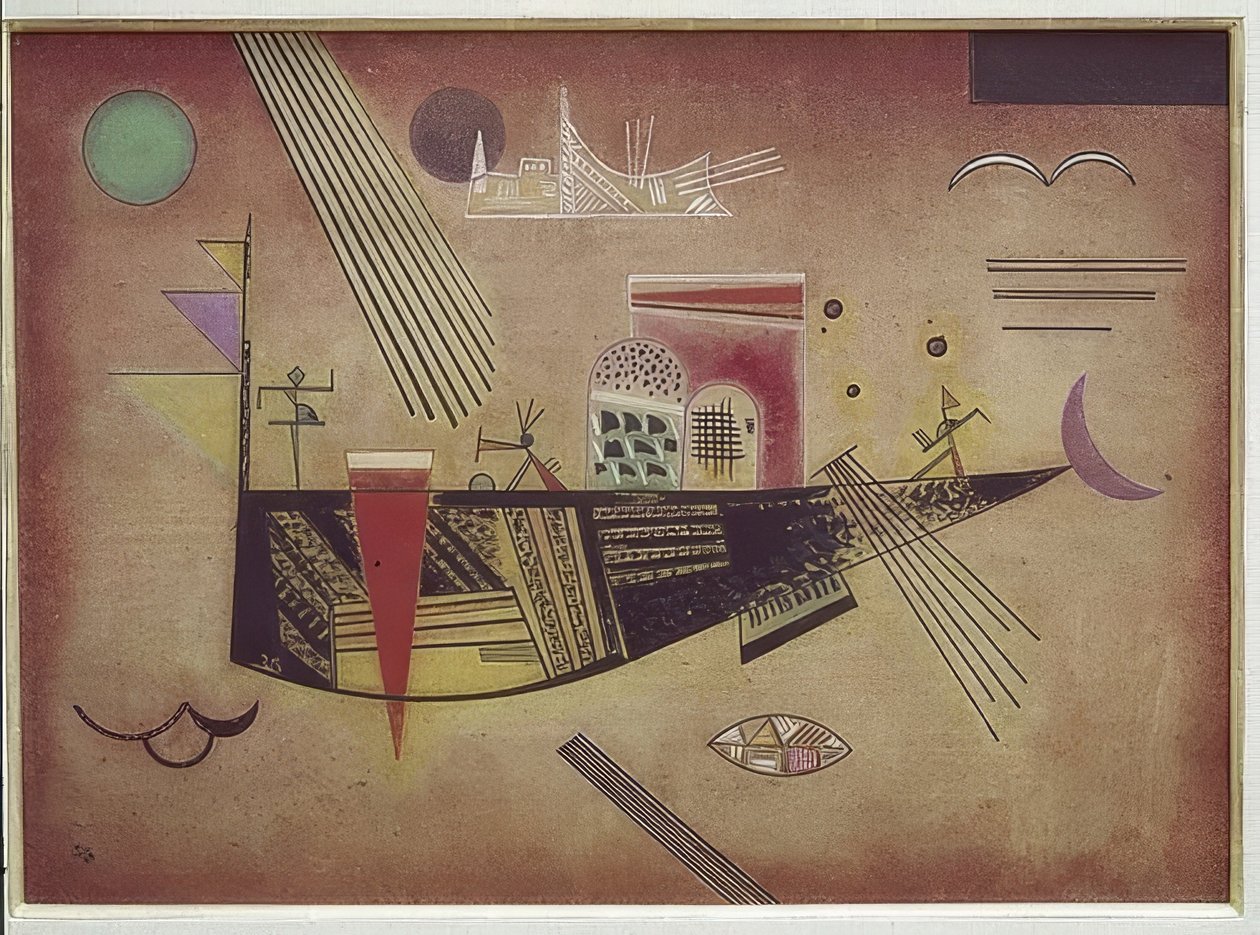 Náladový. 1930 od Wassily Kandinsky