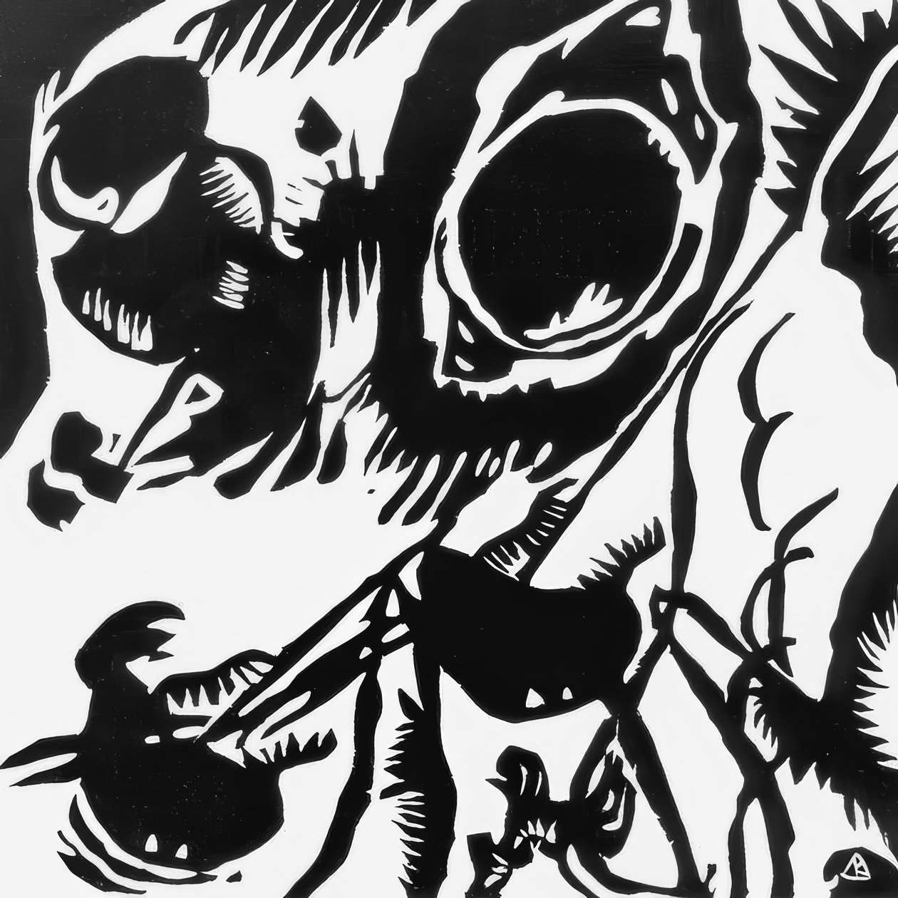 Motiv z improvizace 25 od Wassily Kandinsky