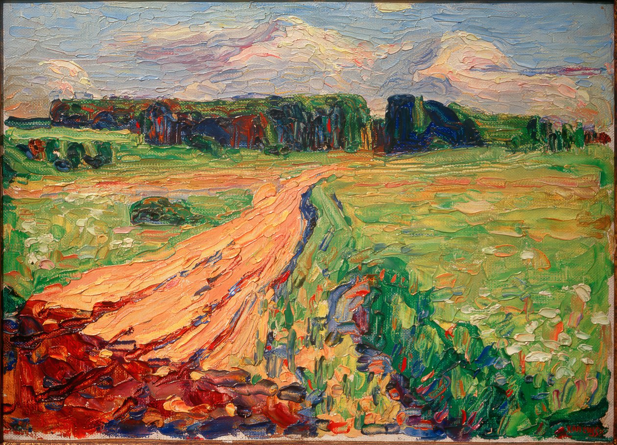 Mnichov - Planegg I od Wassily Kandinsky