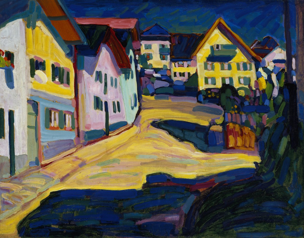 Murnau, Burggrabenstrasse 1 od Wassily Kandinsky