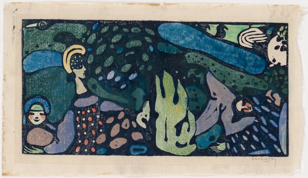 Bez názvu od Wassily Kandinsky