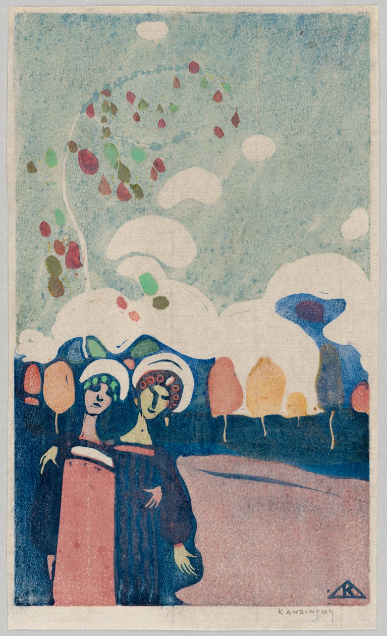 Bez názvu od Wassily Kandinsky