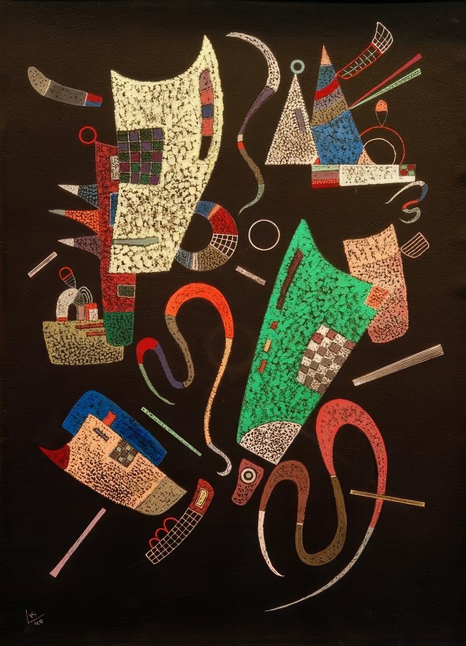 Nepojmenovaná od Wassily Kandinsky