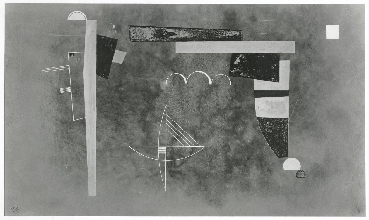 Konec, 1932 od Wassily Kandinsky