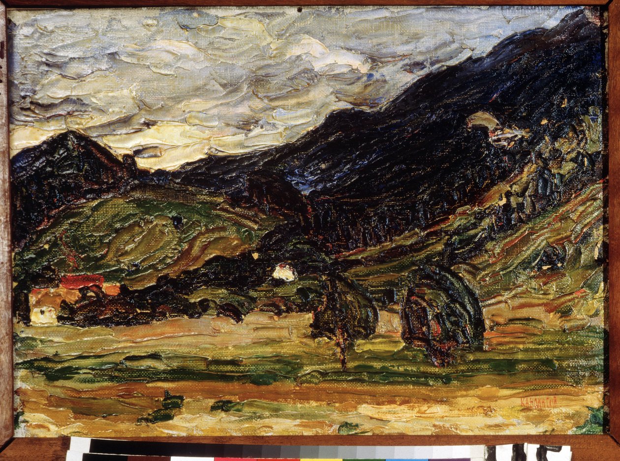 "" Za poezii "" Painter Day Vassily Kandinsky (neboli Wassily Kandinsky od Wassily Kandinsky