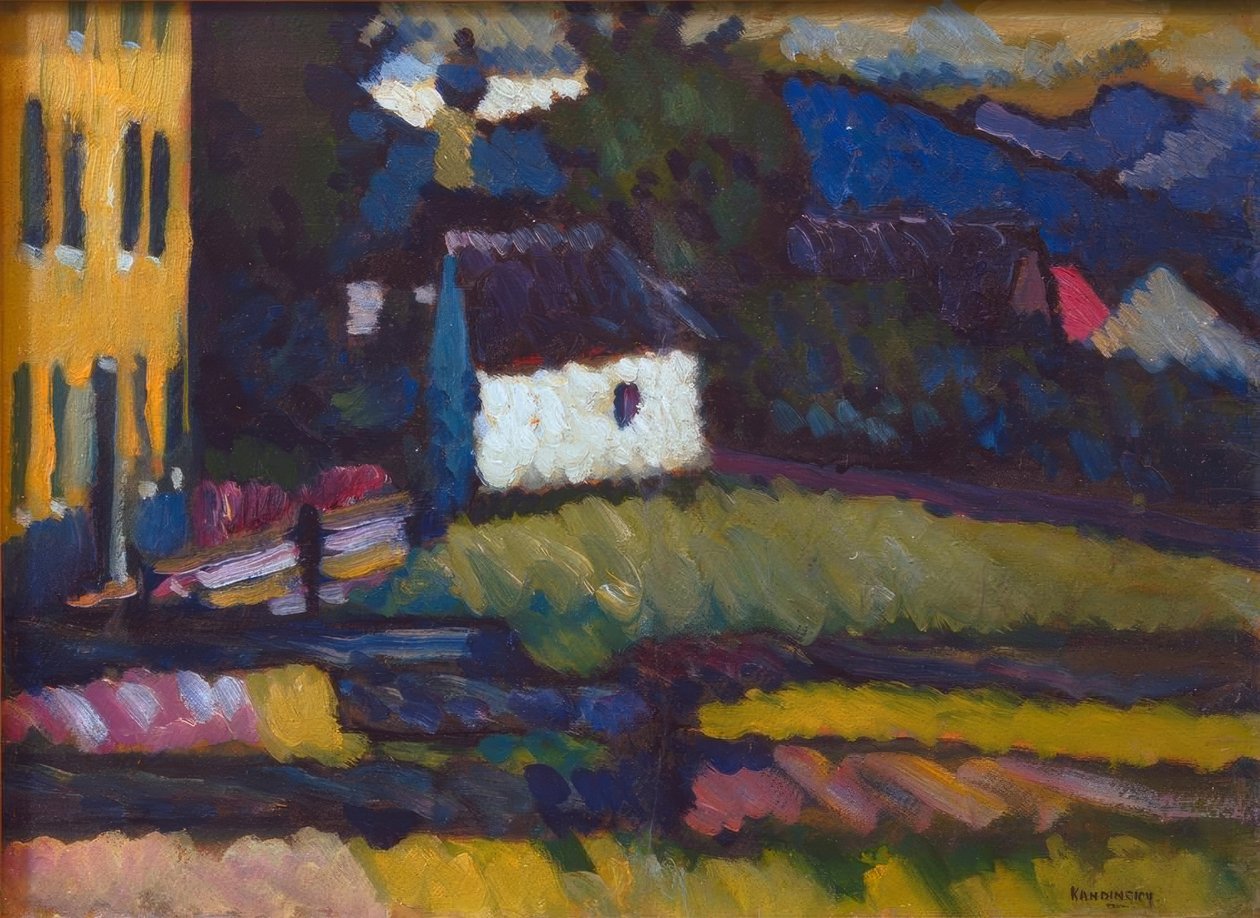 Peterskapelle v Murnau od Wassily Kandinsky