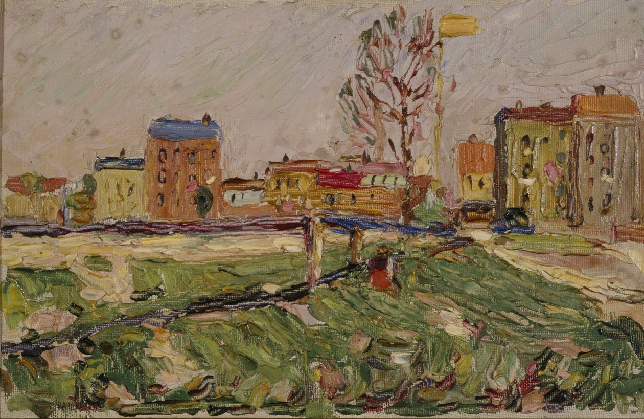 Schwabing, Mnichov, 1901 od Wassily Kandinsky