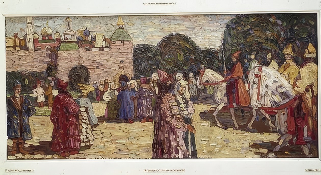 Neděle (Staré Rusko). 1904 od Wassily Kandinsky