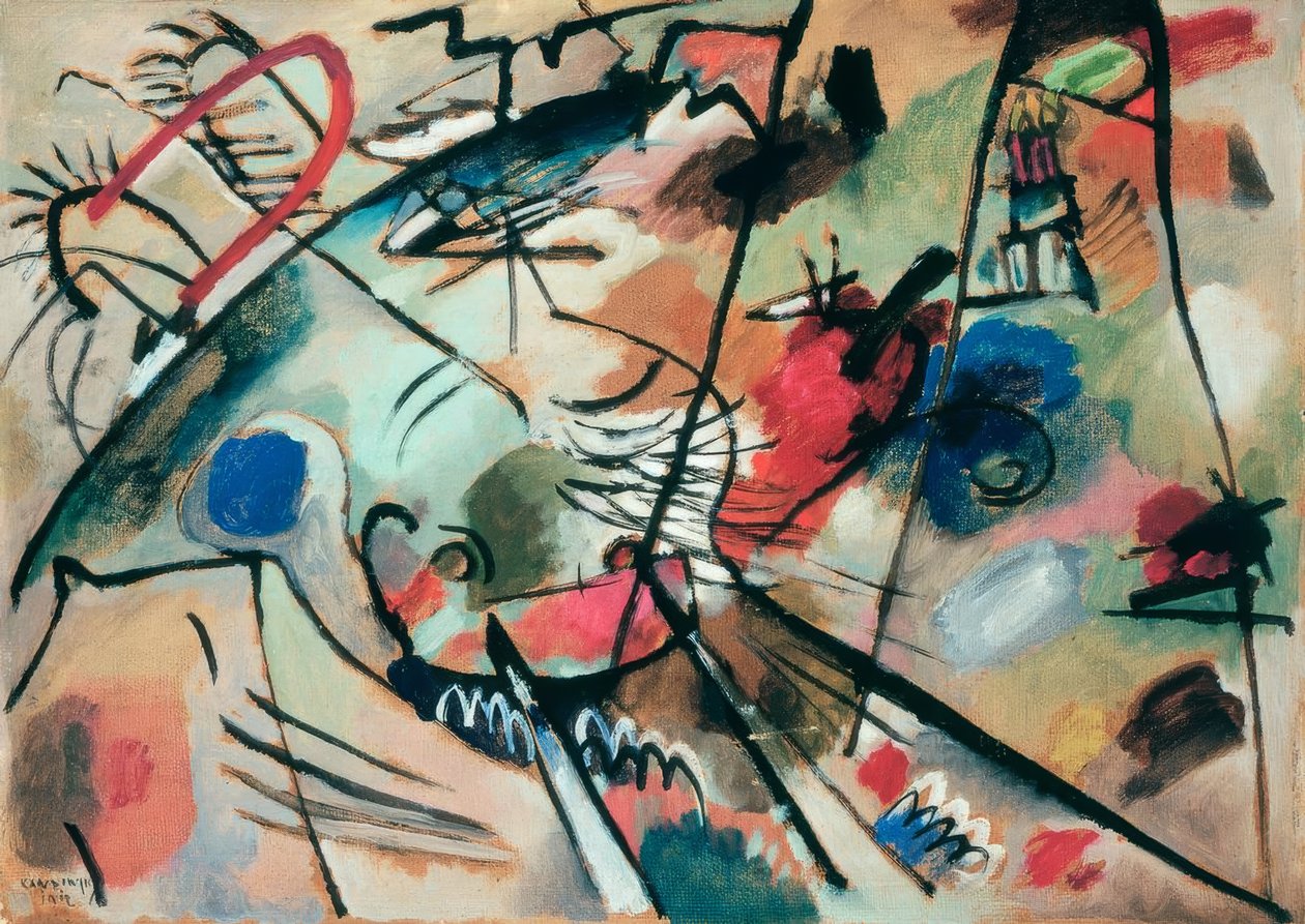 Studie o improvizaci 24 od Wassily Kandinsky