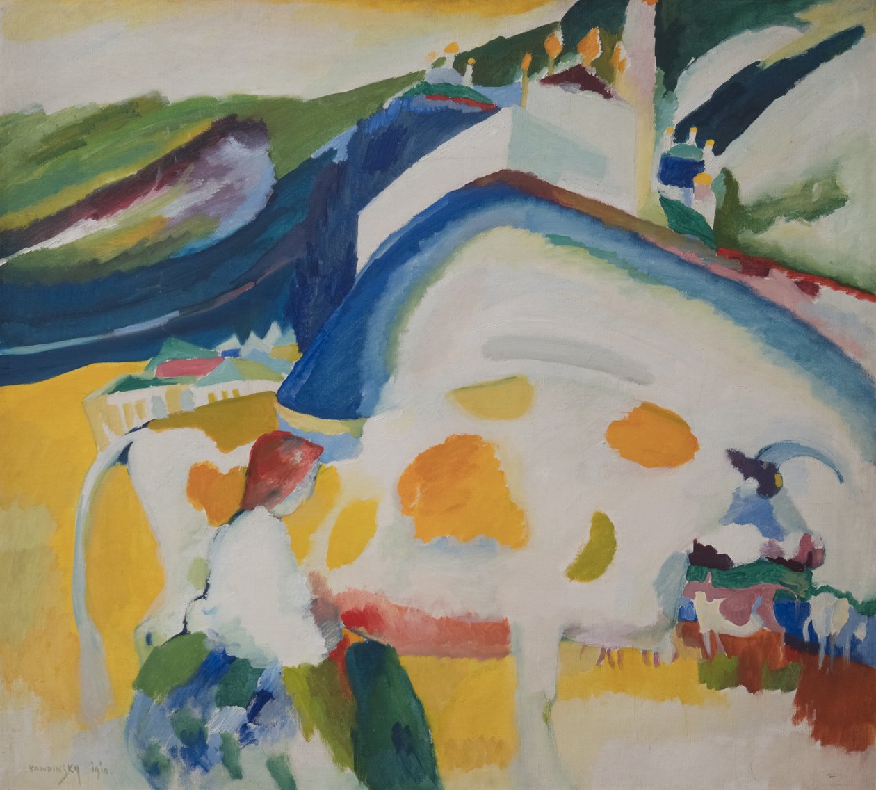 Kráva od Wassily Kandinsky