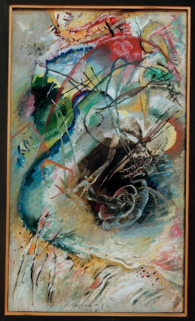 Nejmenovaná improvizace IV od Wassily Kandinsky