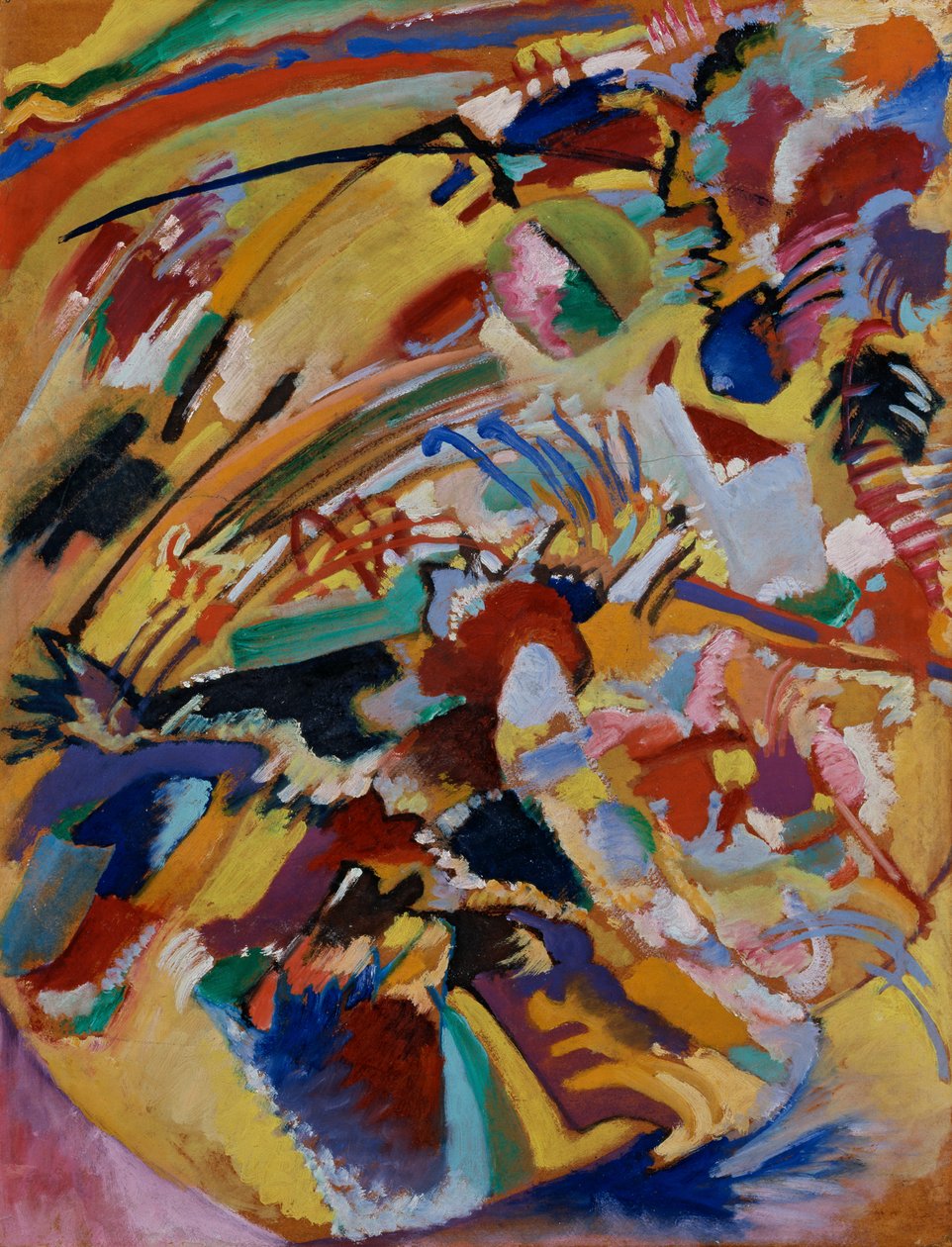 Nejmenovaná improvizace I od Wassily Kandinsky