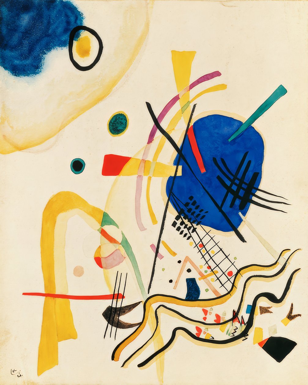 Nepojmenovaná od Wassily Kandinsky