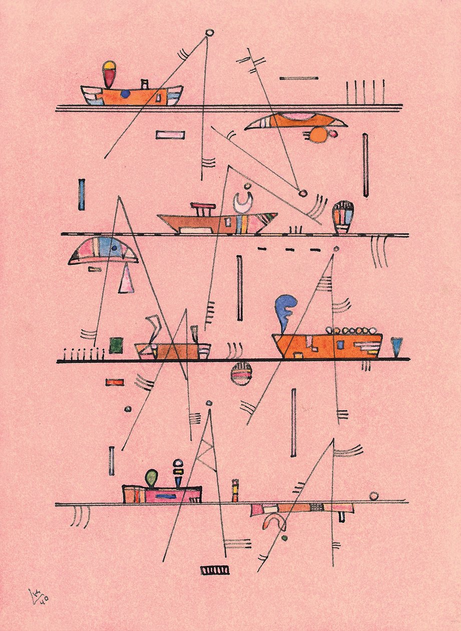 Nepojmenovaná od Wassily Kandinsky