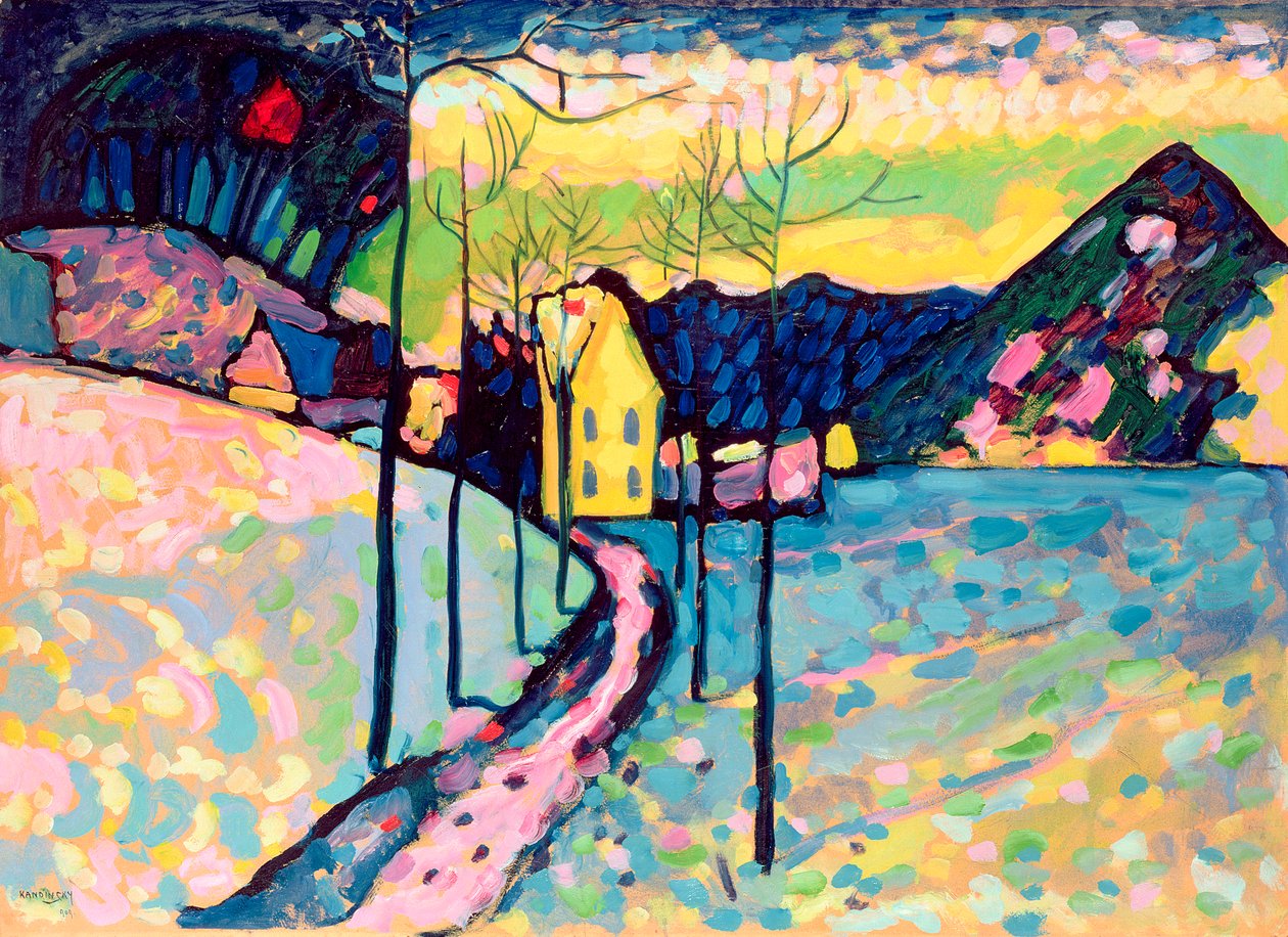 Zimní krajina od Wassily Kandinsky