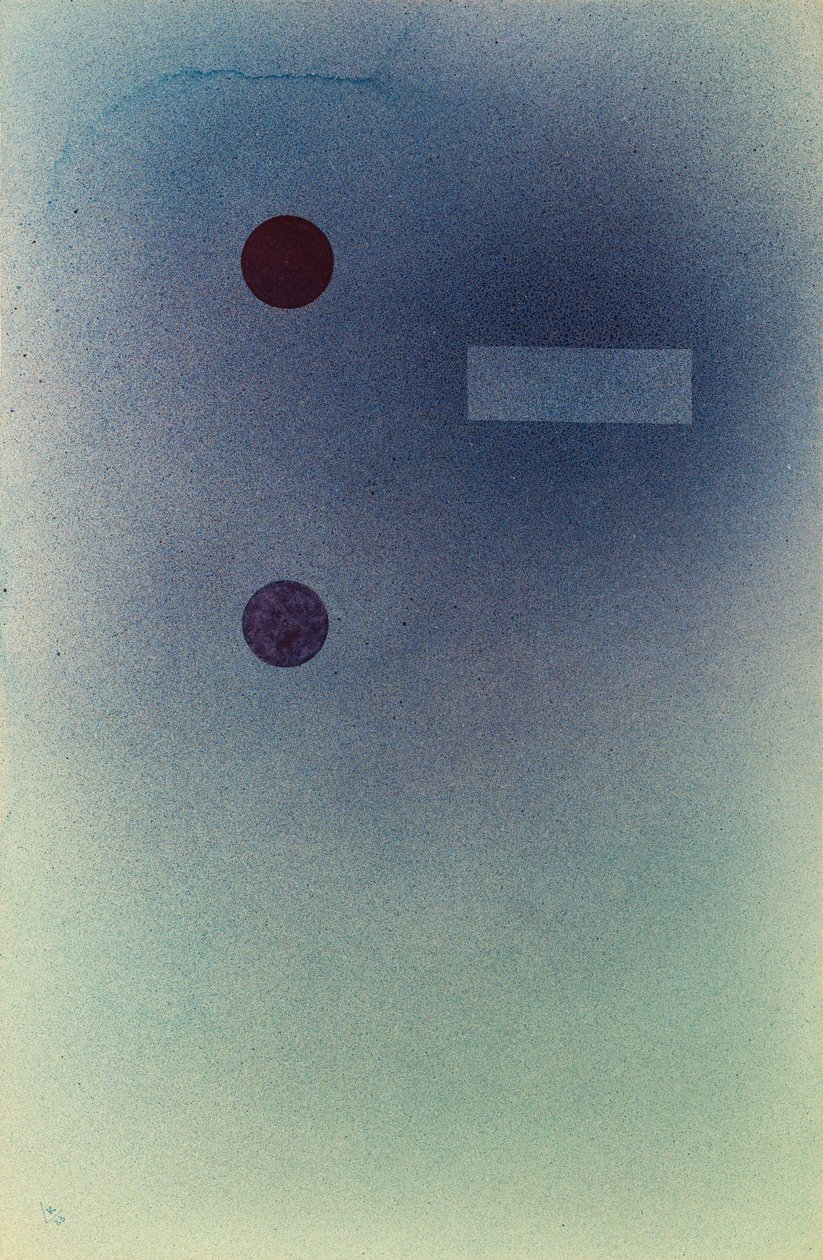 Dva k jednomu Dva k jednomu, 1933. od Wassily Kandinsky