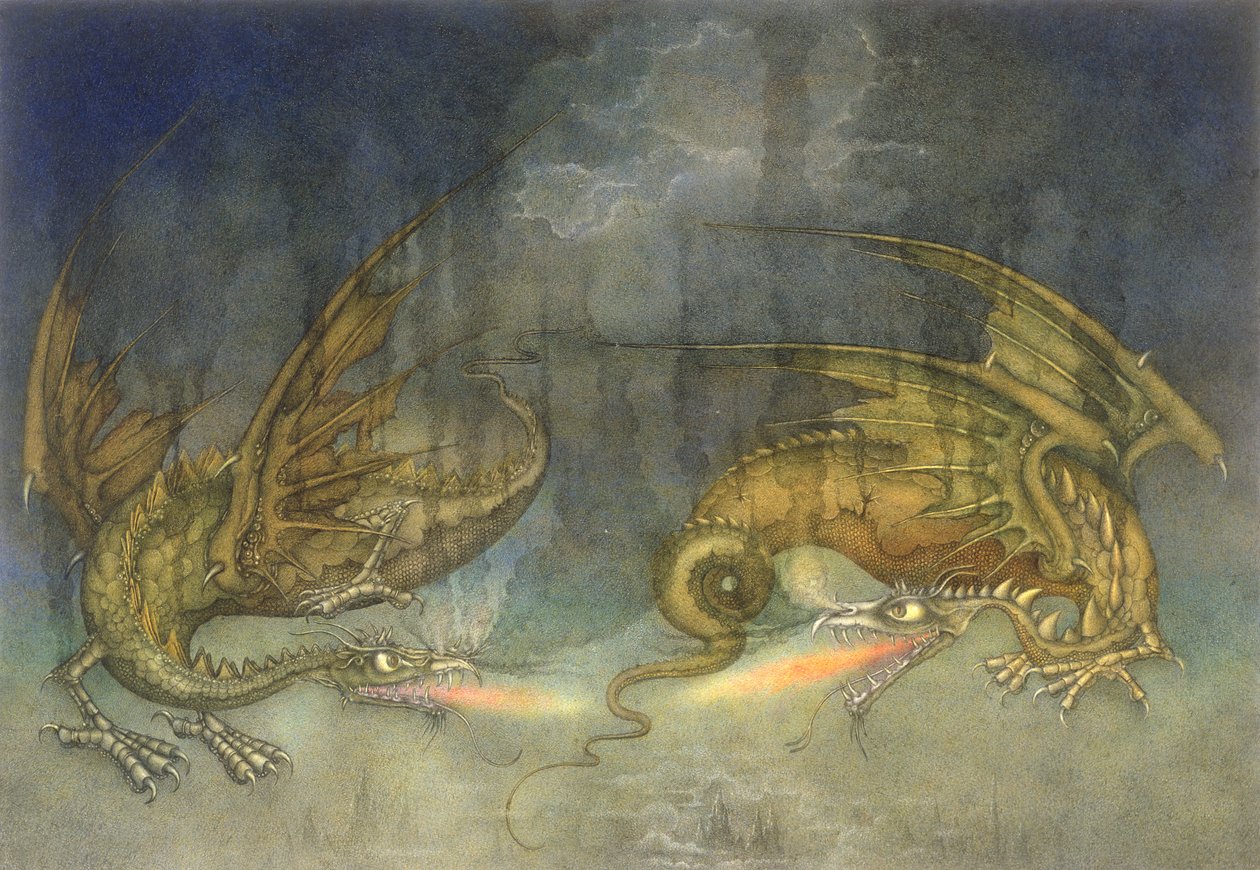 Bojoví draci od Wayne Anderson
