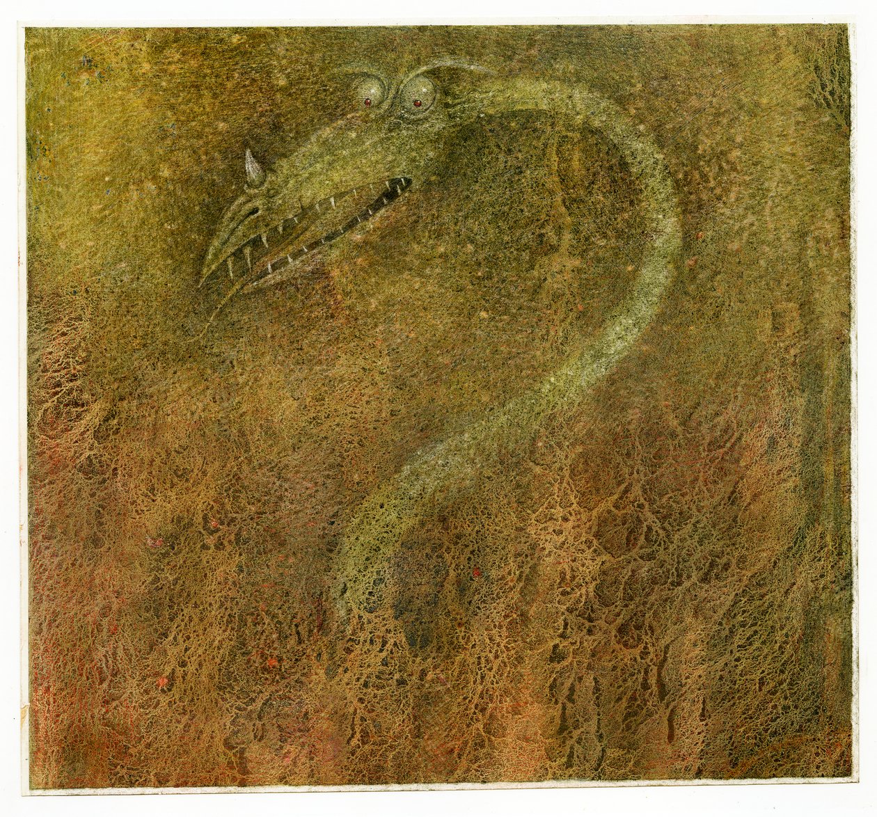 OUT OF THE FLAMES, 2000 (kombinovaná technika) od Wayne Anderson