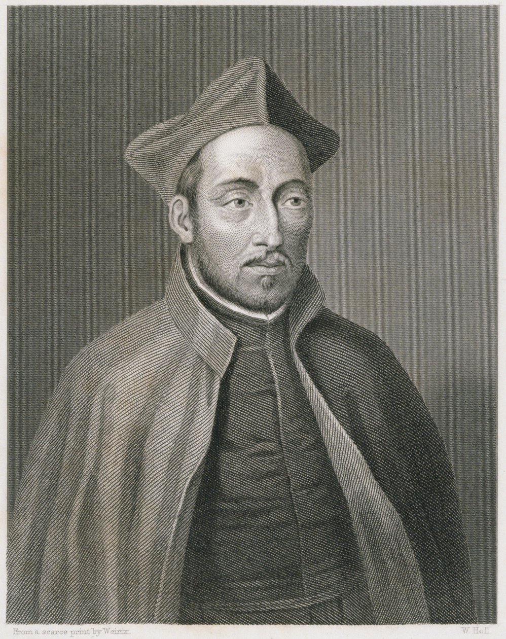 Ignatius de Loyola, ryl W. Holl, z World Religion, vydal A. Fullarton & Co. od Weirix