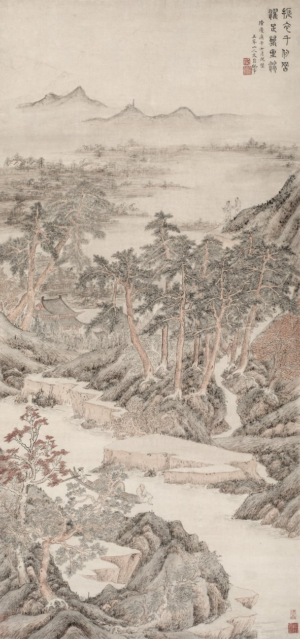 Mytí nohou z prašného světa, 1570. od Wen Boren