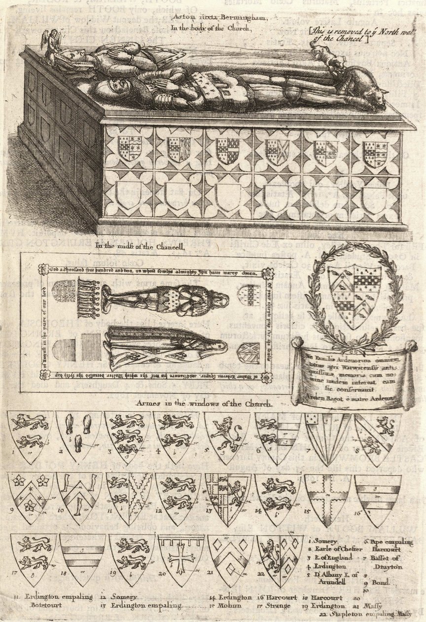 Arden (památka). Stav 2 od Wenceslaus Hollar