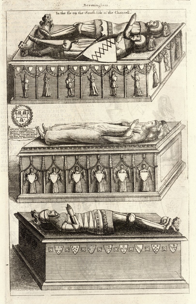 Rodina Berminghamových od Wenceslaus Hollar
