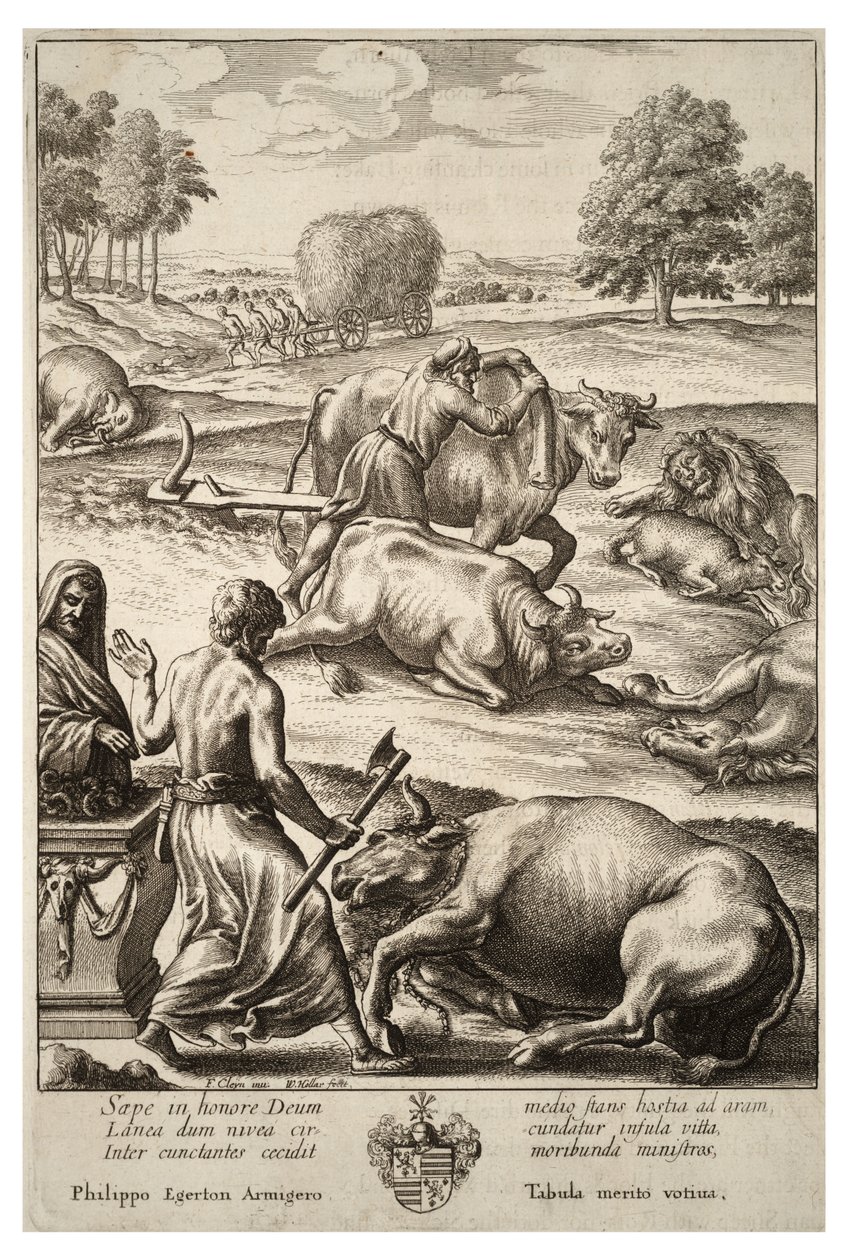 Skotský mor. Stav 2 od Wenceslaus Hollar