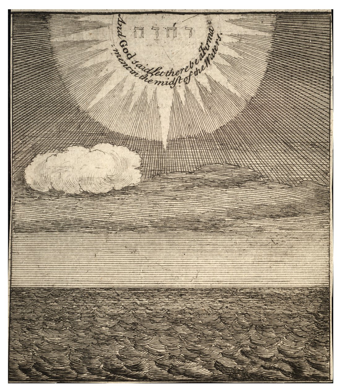 Vytvoření oblohy. Stav 2 od Wenceslaus Hollar