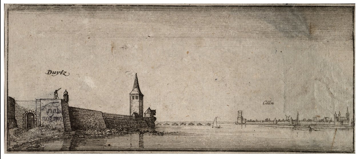 Deutz. Stav 2 od Wenceslaus Hollar