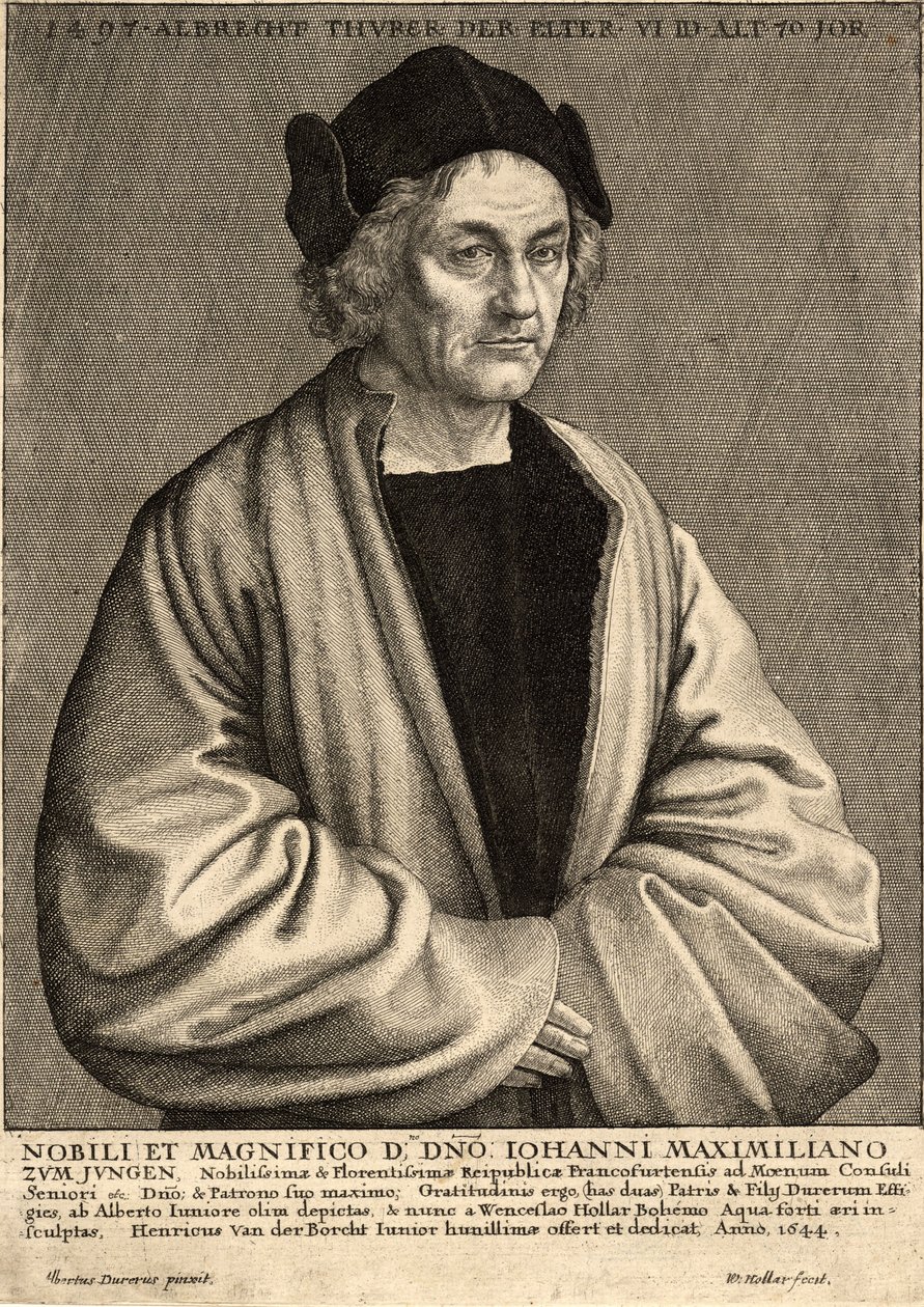Dürer starší. Stav 2 od Wenceslaus Hollar